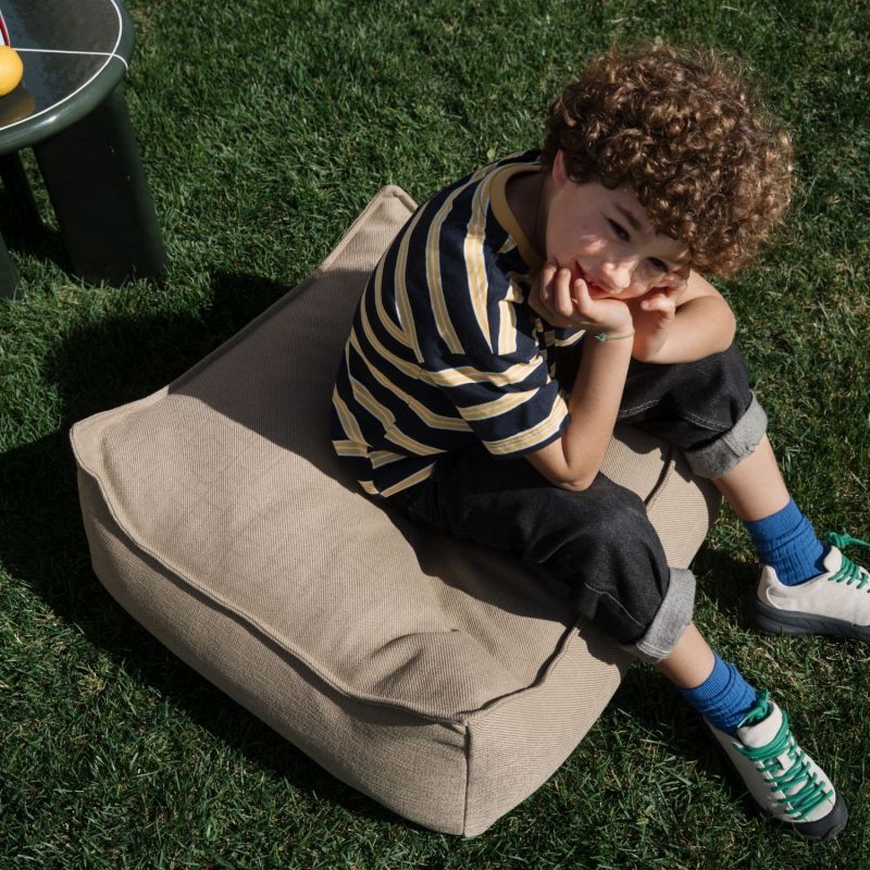 Pouf Ottoman Square Dune Outdoor Wigiwama Ambiance 3