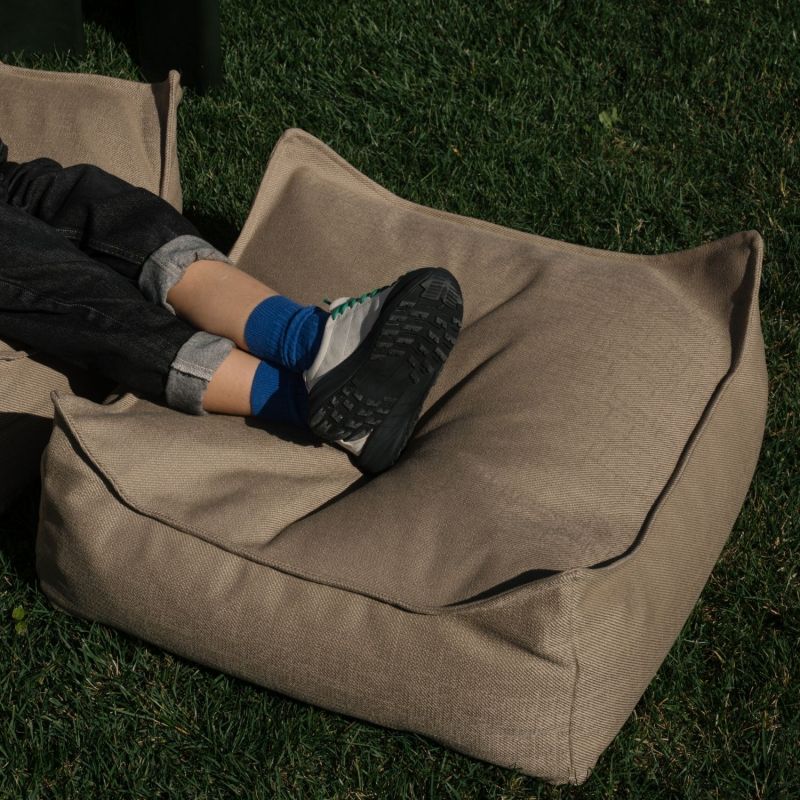 Pouf Ottoman Square Dune Outdoor Wigiwama Ambiance 4