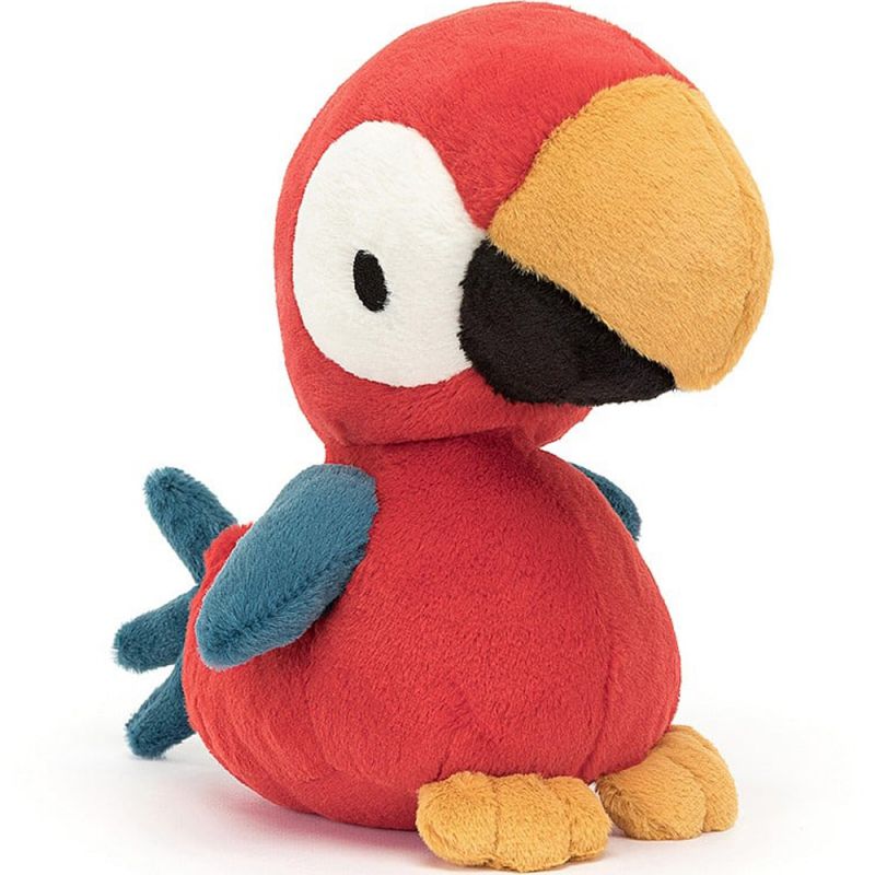 Peluche Boldacious Perroquet à bec (22 cm) Jellycat