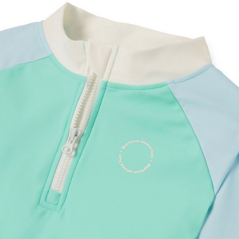 Tee-shirt anti-UV Vert Bleu (4-6 ans) KI et LA Produit 4