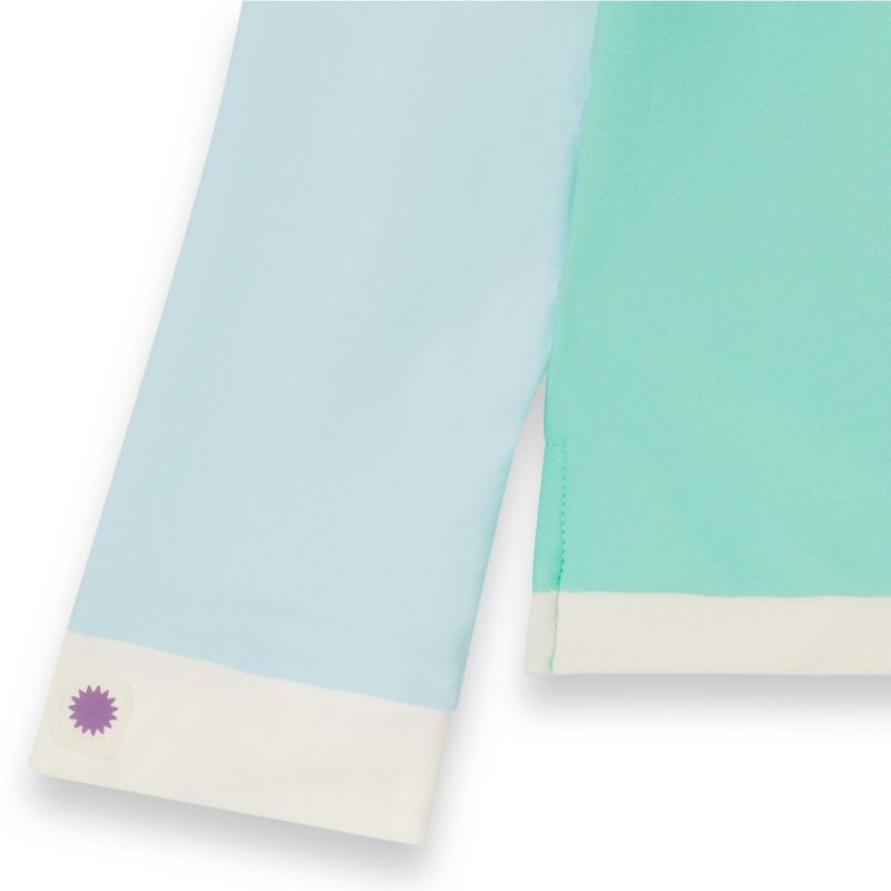 Tee-shirt anti-UV Vert Bleu (4-6 ans) KI et LA Produit 5