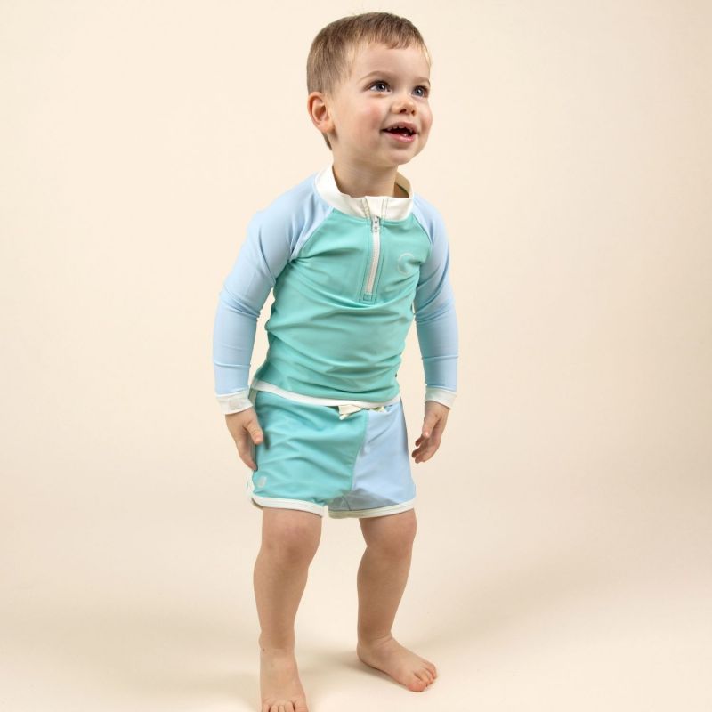 Tee-shirt anti-UV Vert Bleu (4-6 ans) KI et LA Ambiance 6