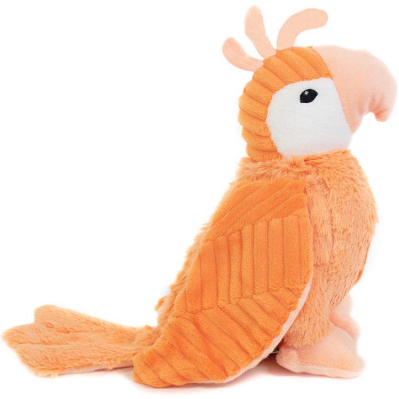 Peluche Les Ptipotos Répetou le perroquet (21 cm) Les Déglingos
