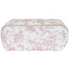 Trousse zippée Toile de Jouy rose thé (24 cm) Tartine et Chocolat Produit 1