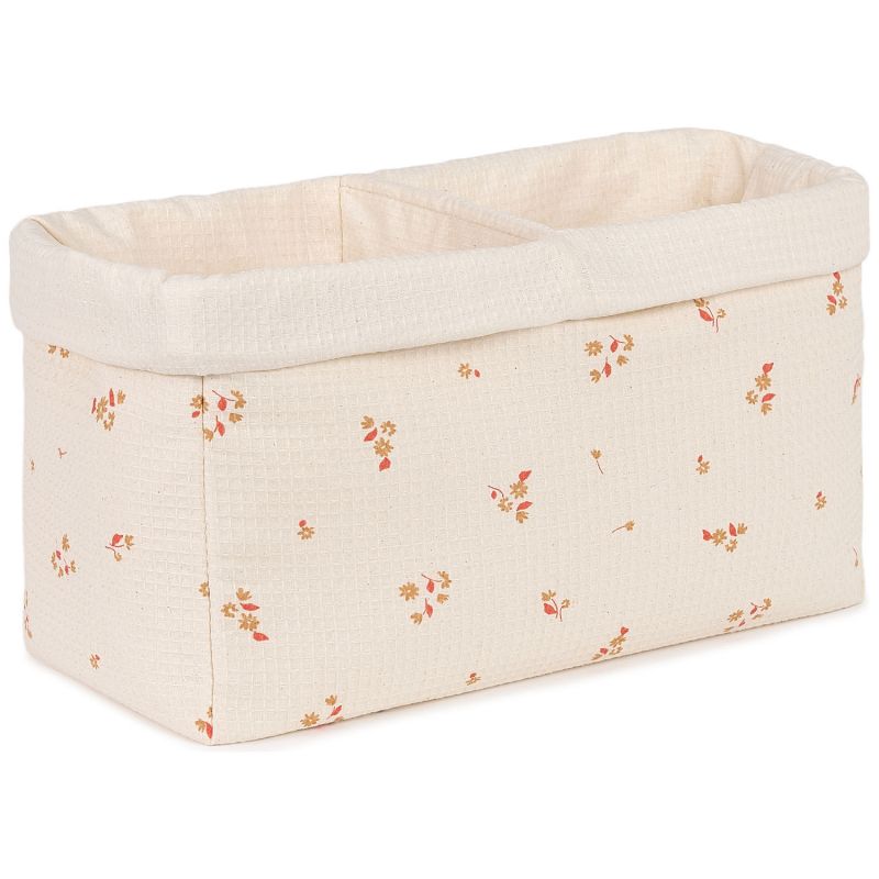 Panier de toilette à deux compartiments Yellow Lily Nobodinoz Produit 1