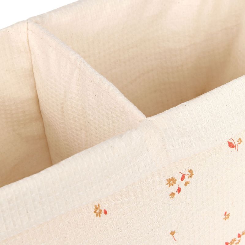 Panier de toilette à deux compartiments Yellow Lily Nobodinoz Produit 2