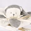 Doudou plat pétales Ours Argent (25 cm) Doudou et Compagnie Ambiance 9