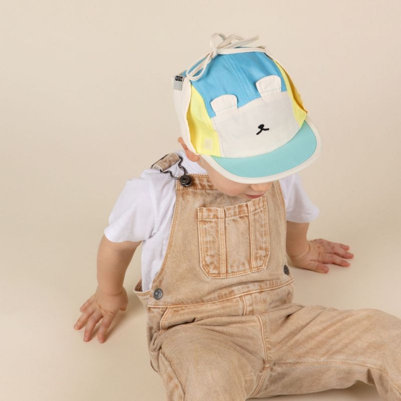 Casquette anti-UV Camper Fun Ourson Bleu (12-24 mois) KI et LA Ambiance 9