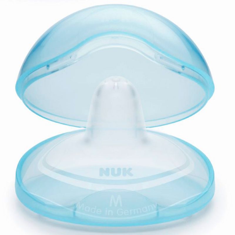 Lot de 2 bouts de sein protecteurs avec étui (taille M) NUK