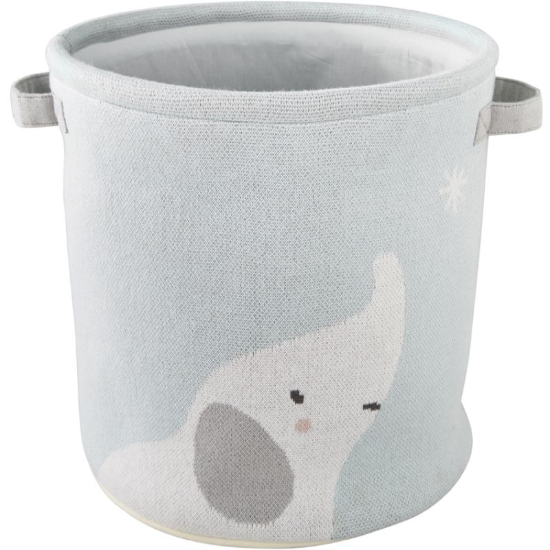 Panier de rangement vert pâle Anna & Milo (35 cm) Noukie's