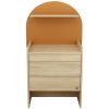 Commode à langer évolutive en bureau Arche Caramel Sauthon mobilier Produit 1
