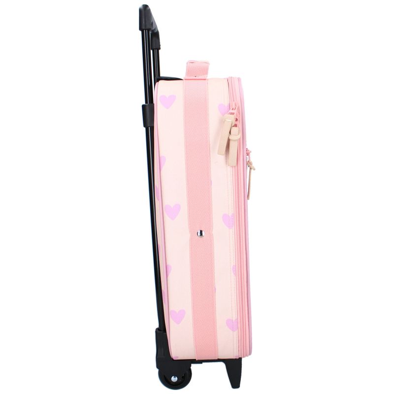 Valise à roulettes enfant Cœurs rose Kidzroom Produit 3