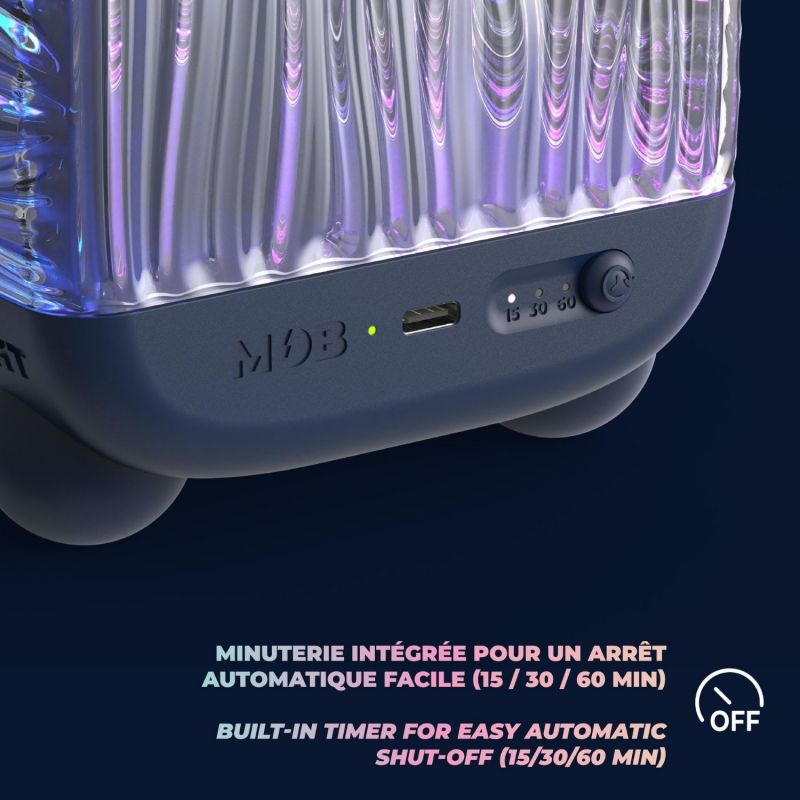 Veilleuse et enceinte sans fil Wavy Light Abyss MOB Ambiance 5