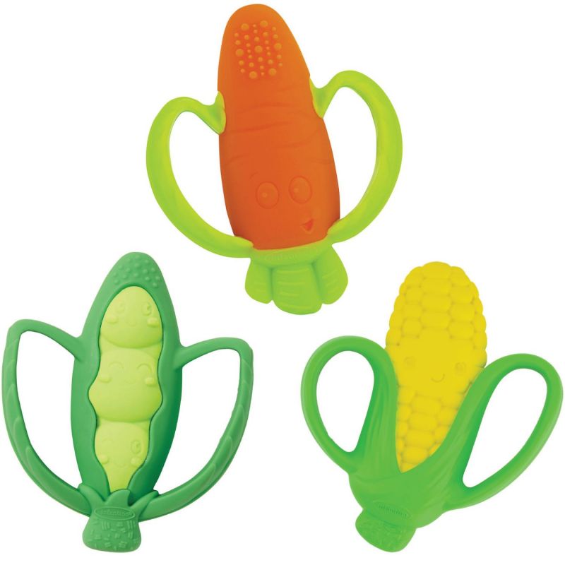 Coffret anneaux de dentition silicone Légumes Infantino Produit 1