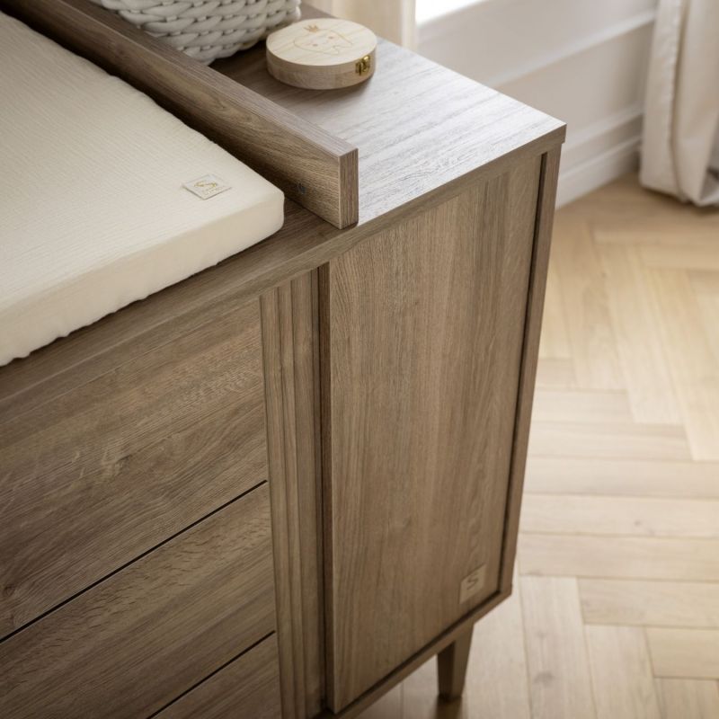 Plan à langer pour commode Mokka Sauthon mobilier Ambiance 4
