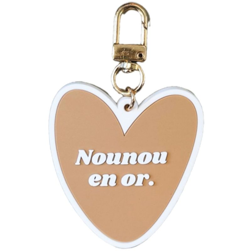 Porte-clé Nounou en or Atelier Wagram Produit 1