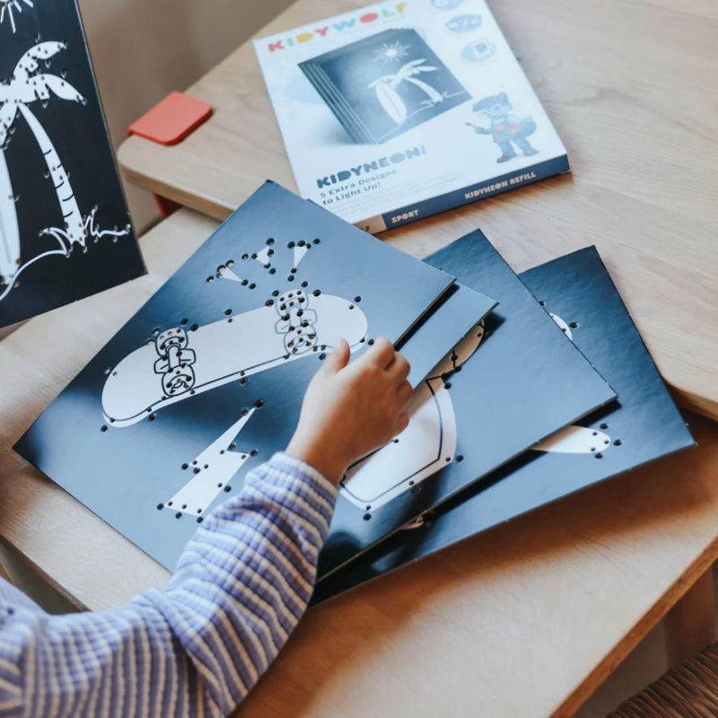 Recharge pour KIDYNEON Thème Sport KIDYWOLF Ambiance 8