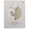 Lot de 2 maxi-langes en gaze de coton Barn Buddies (115 x 115 cm) Jollein Packaging 7