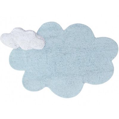 Tapis lavable Puffy Dream bleu (110 x 170 cm) Lorena Canals