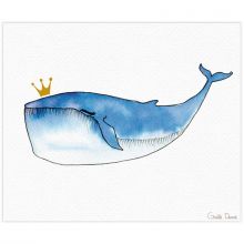 Carte Baleine (15 x 18 cm)  par Gaëlle Duval