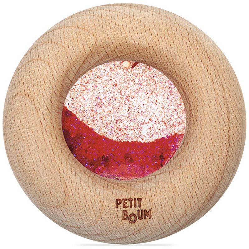 Hochet sensoriel Calm Donut rouge Petit Boum Produit 1