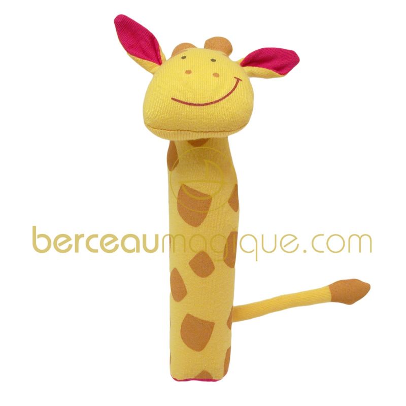 Hochet pouet pouet Girafe Lilliputiens