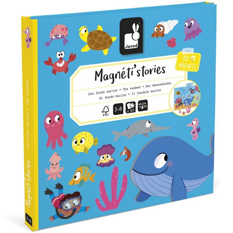 Jeu magnétique Magneti'Stories Les Fonds Marins Janod Produit 1