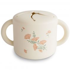 Tasse à goûter Pink Flowers - Mushie