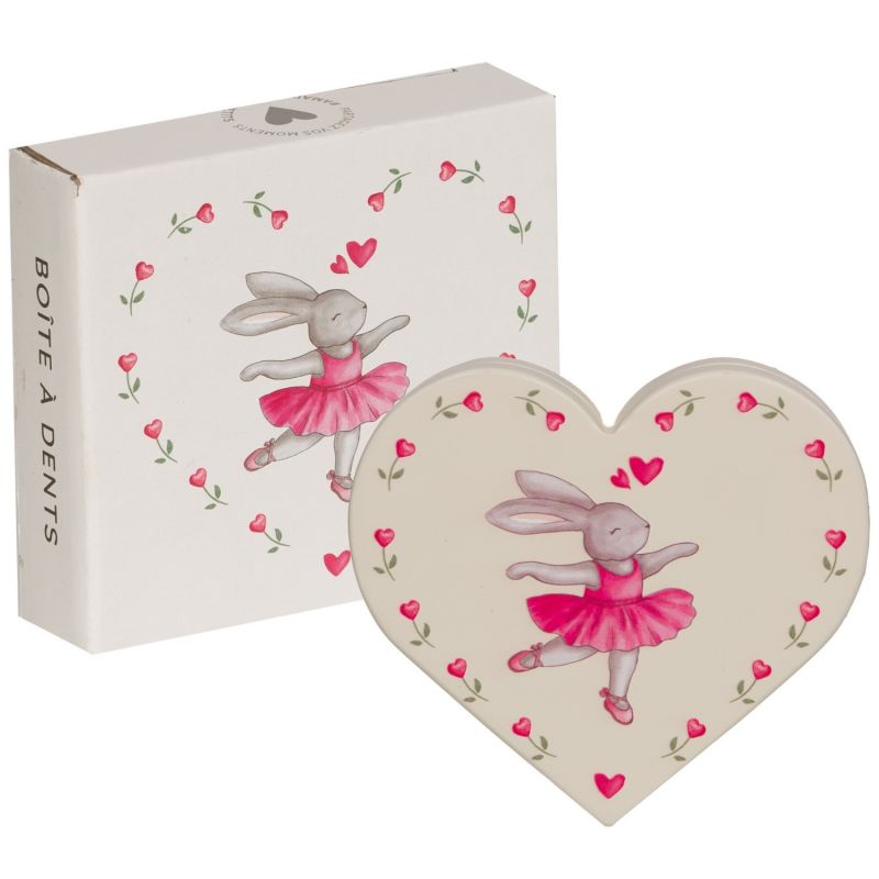 Boîte à quenottes Cœur Amadeus Les Petits Packaging 3