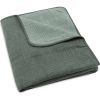 Couverture en coton Jungle Jambo Ash Green/Laurel (100 x 150 cm) - Jollein