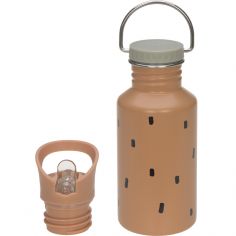 Gourde enfant Happy Prints caramel (500 ml) - Lässig 