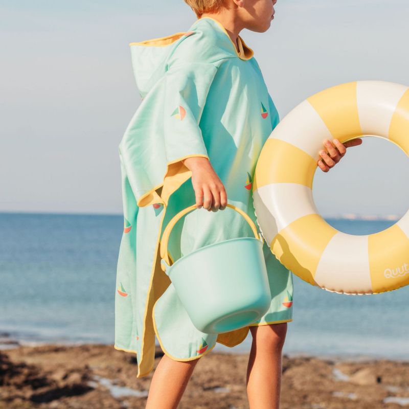 Poncho de plage Bleu Banana (60 x 60 cm) Quut Ambiance 2
