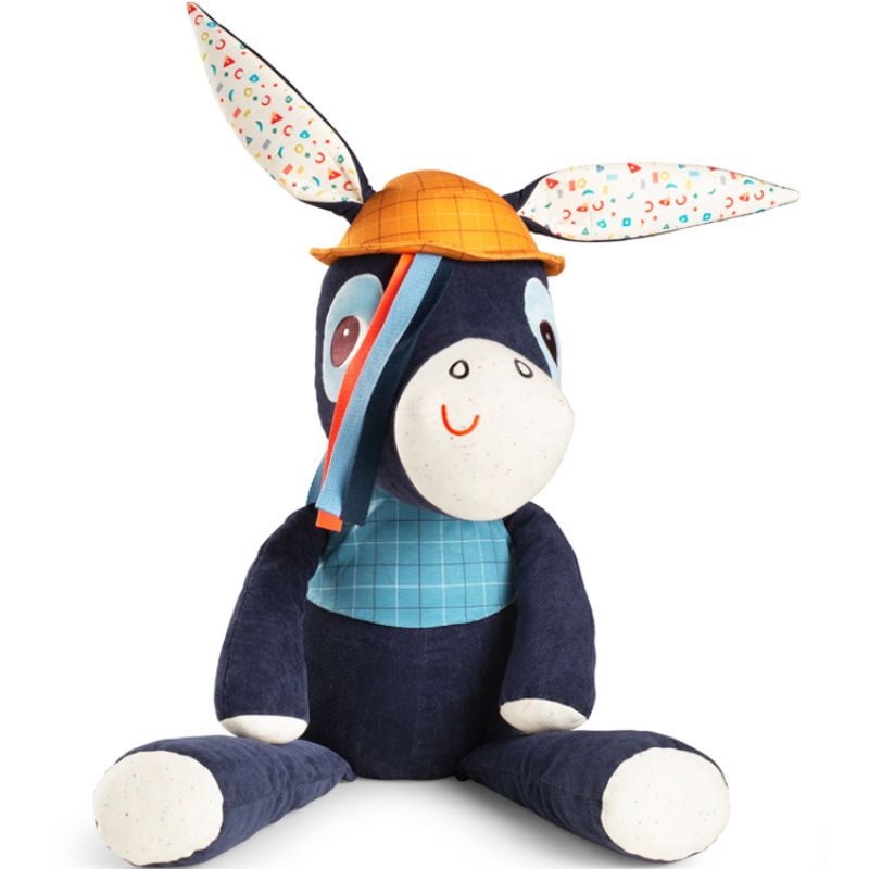 Peluche géante Ignace l'âne (92 cm) Lilliputiens Produit 1 grande taille