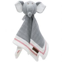Doudou éléphant gris Cottage  par Juddlies