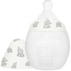 Biberon anti-colique en silicone Eléphant (240 ml) - Elhée