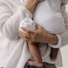 Biberon anti-colique en silicone Eléphant (240 ml)