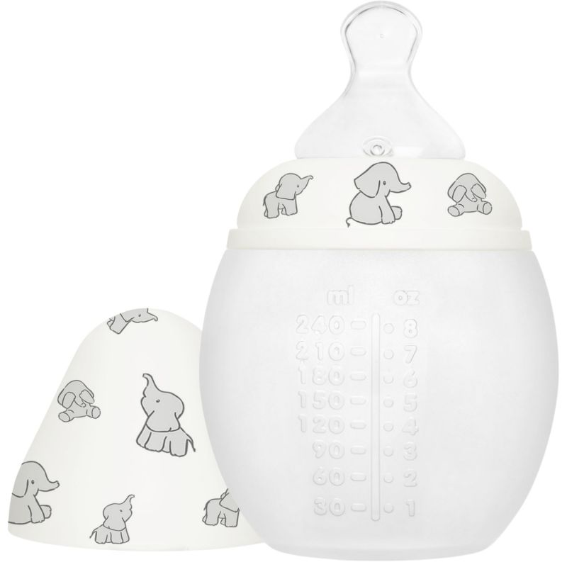 Biberon anti-colique en silicone Eléphant (240 ml) Elhée Produit 1
