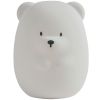 Veilleuse en silicone grand ours blanc (16 cm) - Nattou