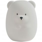 Veilleuse en silicone grand ours blanc (16 cm)