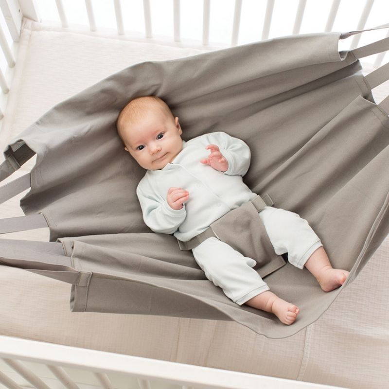 Hamac de voyage pour parc bébé taupe Hoppa