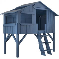 Lit cabane enfant finition laquée (coloris au choix) - Mathy by bols