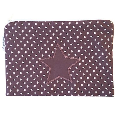 Pochette étoile figue Le petit rien