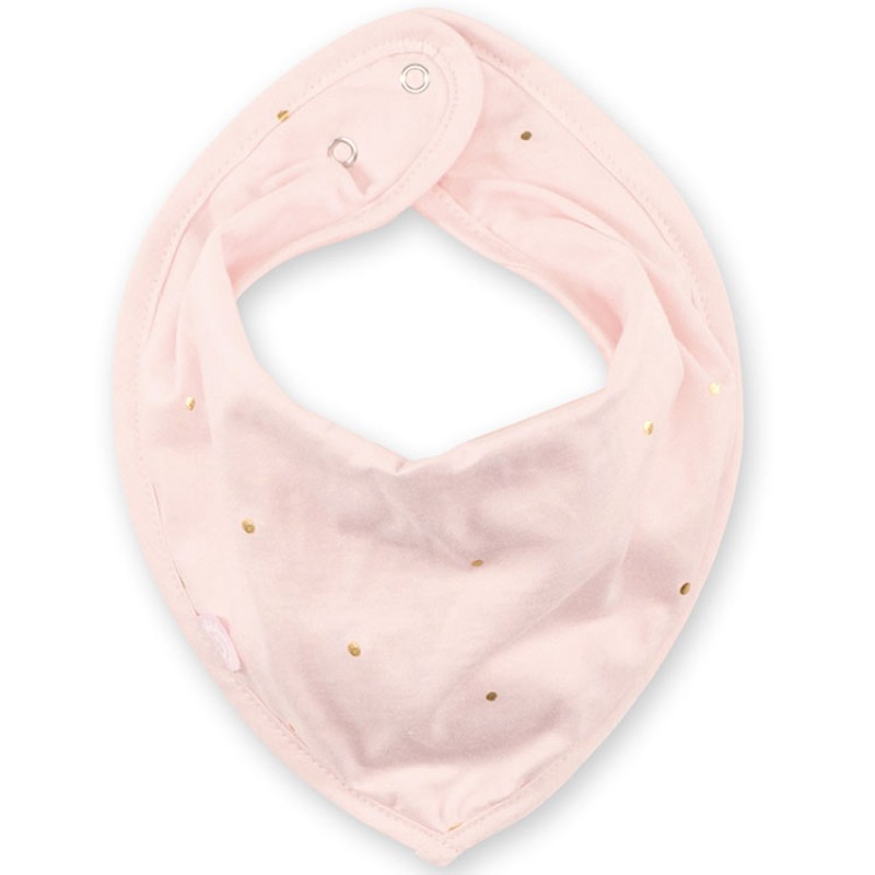 Bavoir bandana rose Prety Bemini