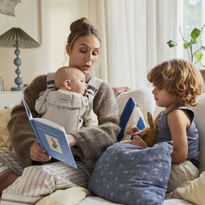 Porte-bébé Harmony Mélange Tissé Chiné Beige Clair