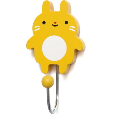 Patère petit lapin jaune Petit Monkey