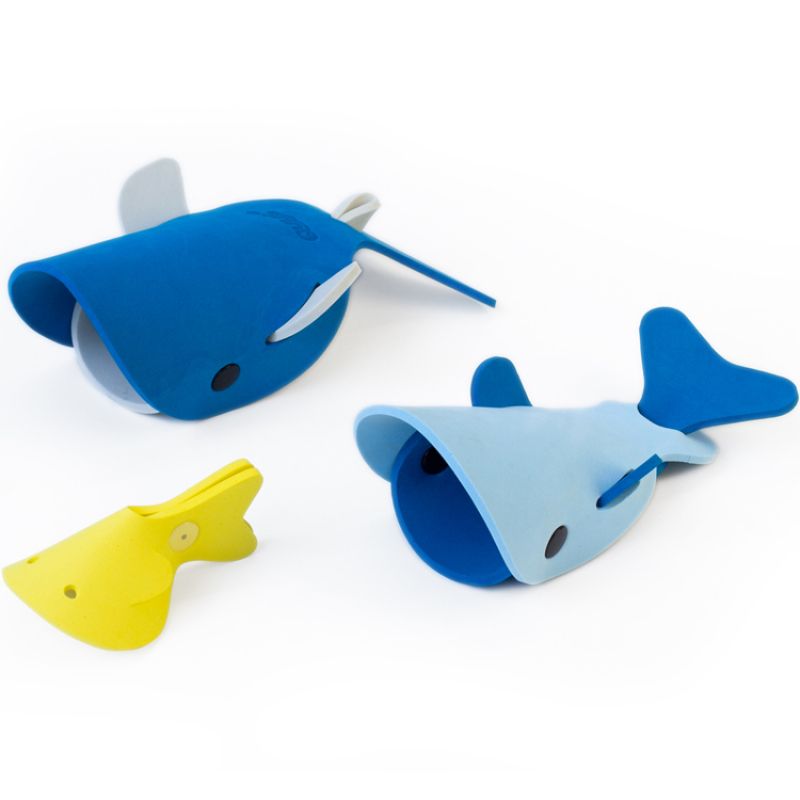Jouets de bain à assembler Les baleines de haute mer Quut