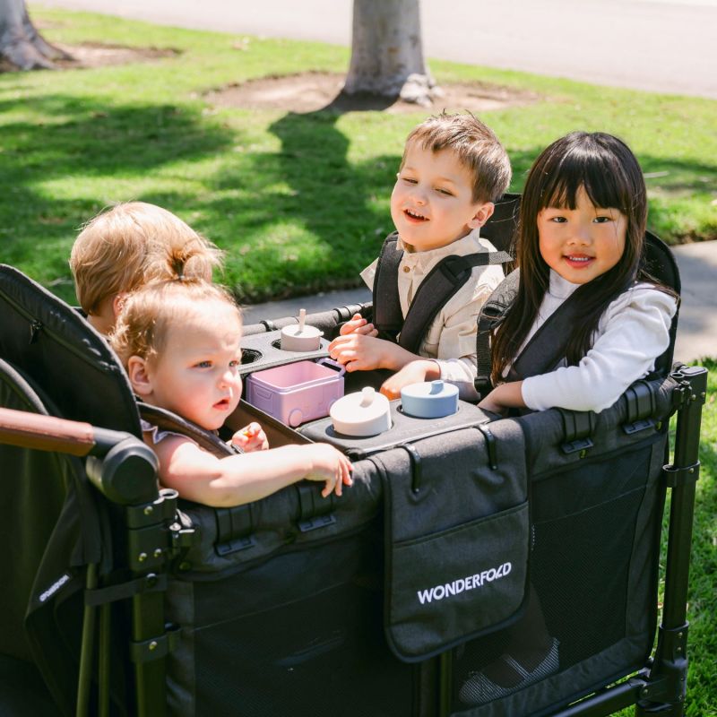 Plateau 2 en 1 pour chariot de transport enfant W4 Wonderfold Ambiance 2
