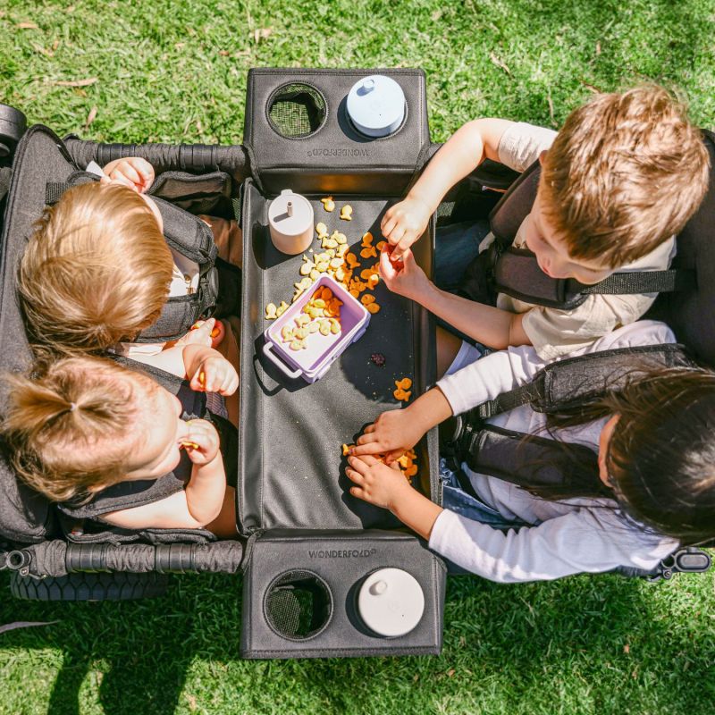 Plateau 2 en 1 pour chariot de transport enfant W4 Wonderfold Ambiance 8