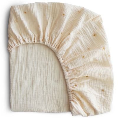 drap housse en mousseline de coton sun (100 x 40 cm)