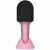Variation Rose du produit Microphone Bluethooth avec haut-parleur intégré Glitter rose de la marque Lalarma